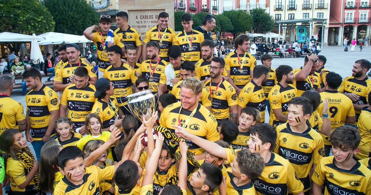 Fotos Así celebró el Recoletas Burgos Caja Rural el título de la