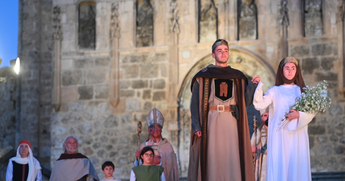 Oña regresa al medievo en el Cronicón y recrea la fundación del monasterio de San Salvador