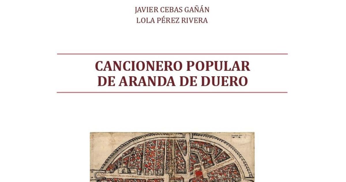 Aranda presenta el Cancionero popular, una recopilación para proteger el patrimonio inmaterial