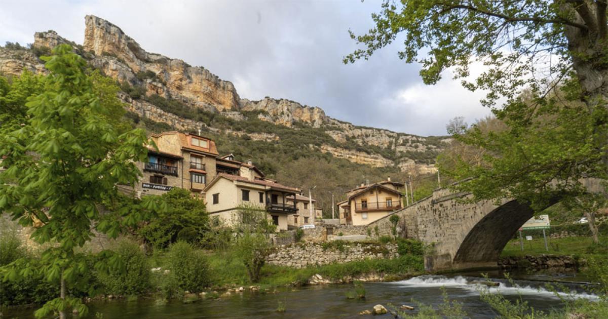 Un hermoso remanso de paz en el corazón del cañón del Ebro