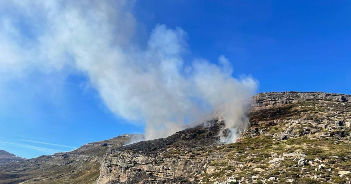 Cuatro incendios provocados en el norte de Burgos en la misma semana