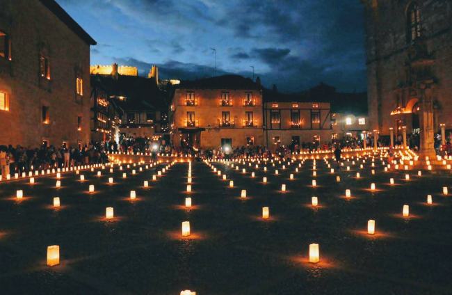 Noche de velas en Peñaranda