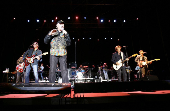 The Beach Boys, en 2012, en el festival Músicos en la Naturaleza en la Sierra de Gredos. ICAL
