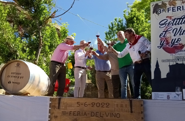 Imagen de Sotillo celebrando su Feria del Vino