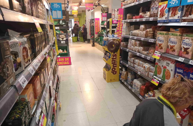 Uno de los supermercados Dia de Aranda.