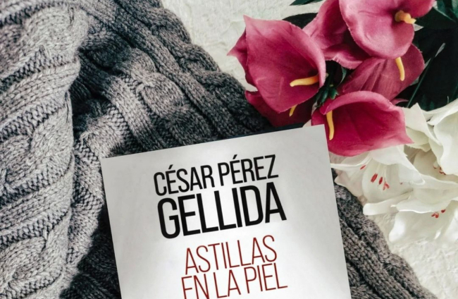 Portada de 'Astillas en la piel' de César Pérez Gellida. E. HERNANDO