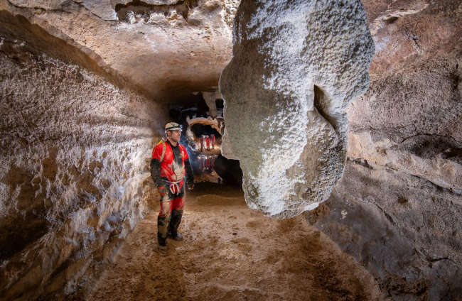 Cueva La Machorra, en Espinosa de los Monteros