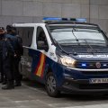 Archivo - Imagen de archivo de un furgón de la Policía Nacional.