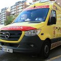 Archivo - Ambulancia soporte vital básico Sacyl.