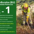 Declarado índice de gravedad 1 en un incendio forestal en Salas de Bureba (Burgos).