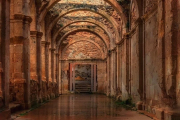 Imagen del monasterio burgalés seleccionada para el concurso.