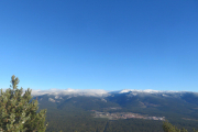 Nieve en las cumbres de las sierras de Neila y Urbión, en el límite entre las provincias de Burgos y Soria.