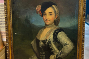 Retrato de Dama o Retrato de la Marquesa de LLano, depositado en el Monasterio de San Juan.