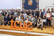 Entrega de premios del Plan TCUE 2024 presidida por la consejera de Educación, Rocío Lucas.