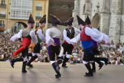 Clausura del Festival Internacional de Folclore Ciudad de Burgos.