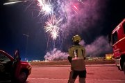 Imagen de los fuegos artificiales