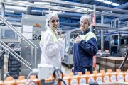 Trabajadores de Pascual en Aranda