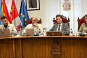 La concejala María de las Viñas junto a sus compañeros en una foto de archivo