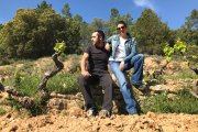 Pablo Arranz posa con su pareja y compañera Andrea Sanz