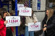 La administración El Pulpo de la Suerte dio un tercer y un cuarto premio de la Lotería de Navidad.