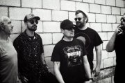 David Send (segundo por la izquierda), junto a su nueva banda.