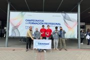 Imagen de los alumnos de San Gabriel en los campeonatos de Formación Profesional