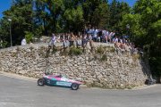 La curva del Mirador del Castillo es la parte más exigente del trazado de la carrera de inercia de Hiperbaric Challenge.