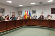 Imagen del pleno celebrado esta mañana en Aranda