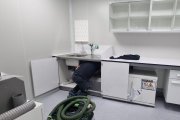 Los equipos del laboratorio de Paleoproteómica están en pleno proceso de instalación.