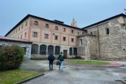 Intervención de la Guardia Civil en el monasterio de Belorado.