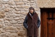 Antonietta Potente posa en su nueva casa de Haza