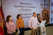 Presentación del estudio sobre el terreno del antiguo monasterio de San Pedro de Valeránica.