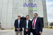 Sergio Retamero, director general de Avintia Industrial; César Franco, presidente del Consejo de Ingenieros Industriales y Sergio Simón García, decano del Colegio de Burgos y Palencia