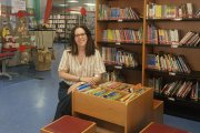Olaia Rueda es la bibliotecaria de Aranda desde 2024