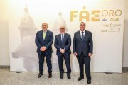 José Luis Hernández (CSA), Nacho San Millán (FAE) y Víctor Gómez (Ferroli España).