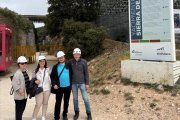 Imagen de la visita a Atapuerca.