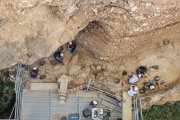 Trabajos de excavación en los niveles más bajos de Gran Dolina.