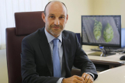 José Antonio Magadán en las instalaciones de Hopsteiner en León.-EM