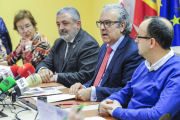 Imagen de la presentación de las actividades del Encuentro Internacional. ISRAEL L. MURILLO
