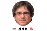 La careta descargable del expresident y único candidato a la investidura, Carles Puigdemont.-CONSTRUÏM REPÚBLICA (TWITTER)