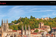 Portada de la web de turismo de la capital burgalesa.