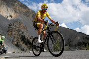Chris Froome, en plena Casse Désserte, del Izoard-REUTERS / CHRISTIAN HARTMANN