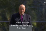 El emotivo discurso del rey Harald de Noruega que se ha hecho viral.-NTK