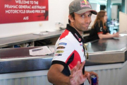 El francés Johann Zarco, hoy en la sala de prensa del circuito de Phillip Island (Australia).-ALEJANDRO CERESUELA