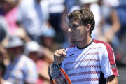 Carreño, junto a los demás españoles, pasó a la tercera ronda tras vencer a Kyle Edmund.-EFE / FILIP SINGER