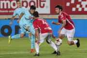 Arnaiz, en el Murcia-Barça de Copa del Rey del pasado mes de octubre-EFE / MARCIAL GUILLÉN