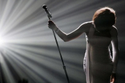 Whitney Houston, en los ' American Music Awards', en el 2009, en Los Angeles.-MARIO ANZUONI