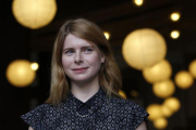 La escritora norteamericana Emma Cline, en su visita a Barcelona.-ALBERT BERTRAN