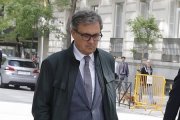 Jordi Pujol Ferrusola, el primogénito del expresidente catalán, a su salida de la Audiencia Nacional.-EFE