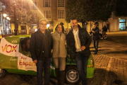 Ángel Martín, Javier Martínez y Beatriz Delgado-ECB